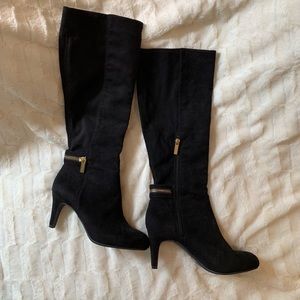 Tall BCBG black boots 8.5